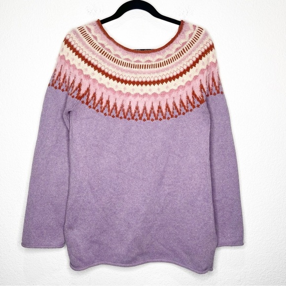 Sundance Piper Fair Isle Wool Sweater - Picture 5 of 11